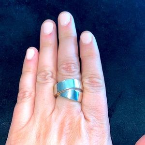Sterling Silver Silpada ring size 8